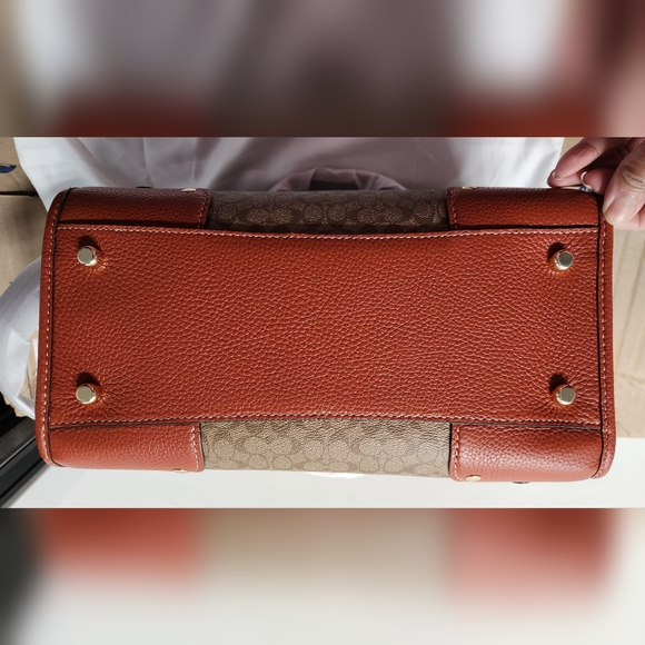 Coach Signature Millie Satchel Bag - Picture 5 of 8